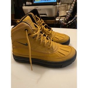 KIDS Nike ACG DUCKBOOT TAN LEATHER  Woodside 2 High ACG boots 3.5Y